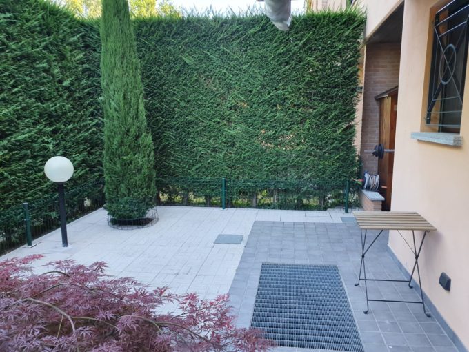 Bilocale a romano con giardino